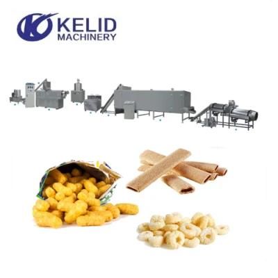 3D Pellet Snacks Pani Puri Golgappa Fryums Extruder Making Machine