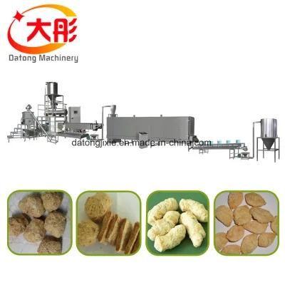 Soya Nugget Extruder Fiber Soya Nugget Machine Fiber Soya Protein Processing Line