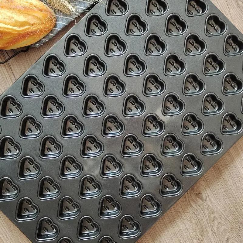 Factory Direct Sales Mini Love Heart Shaped Small Non Stick Trays