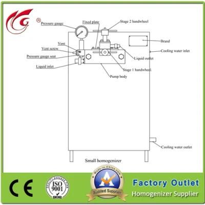 Gjb1000-25 High Pressure Laminate Homogenizer Parts