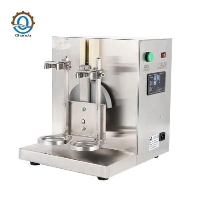 Commercial Stainless Steel Double Head Milk Frother Milk Drink Shaker Mixer Machine