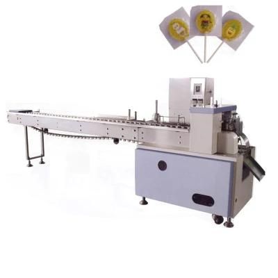 Flat Lollipop Pillow Wrapping Machine