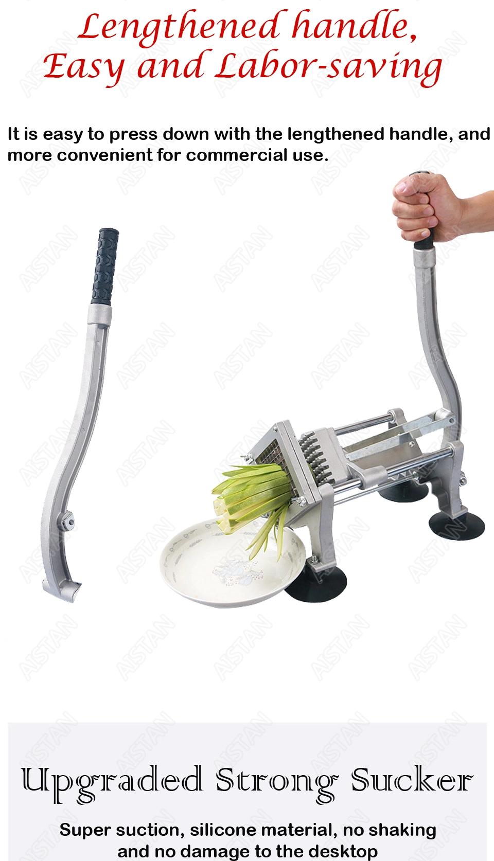 St1 Commercial Grade Heavy Duty French Fry Cutter Fruit Vegetable Slicer Machine