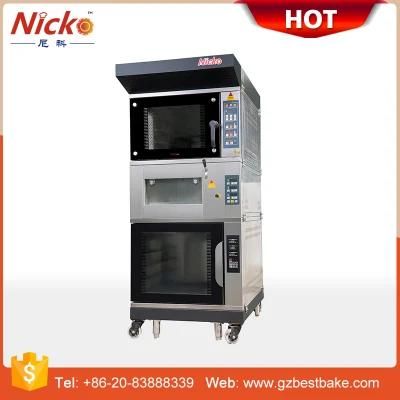 Electric Convection Oven and Bread Prover for Combination Baking Oven