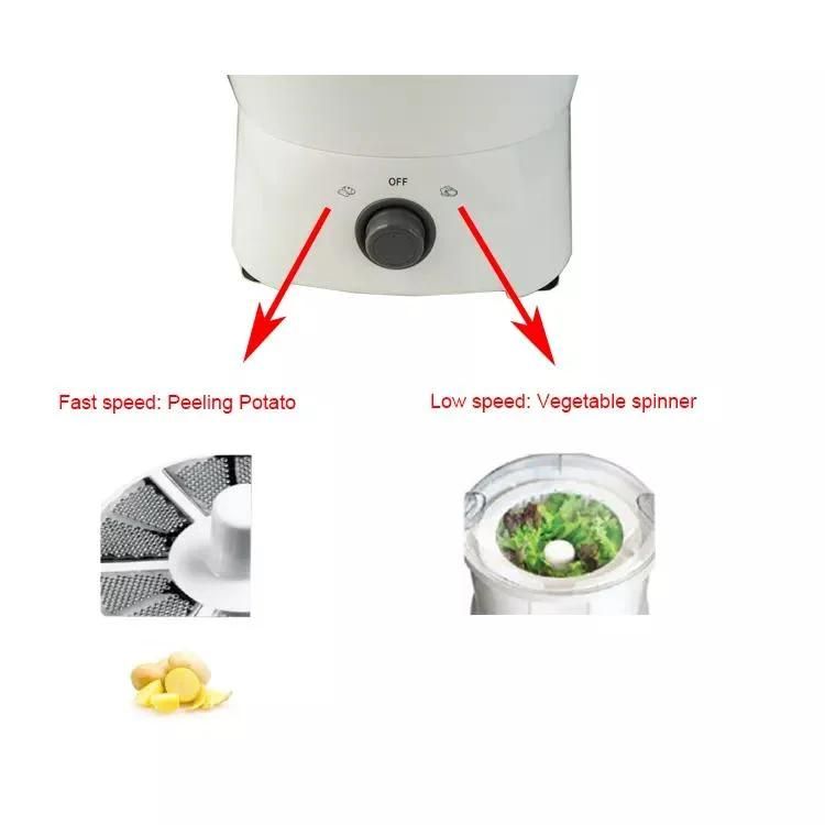 New Style Electric Potato Peeler Rubber Feet for Firm Base Potato Peeler Machine