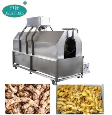 Rotary Drum Ginger Washing Machine Ginger Washer