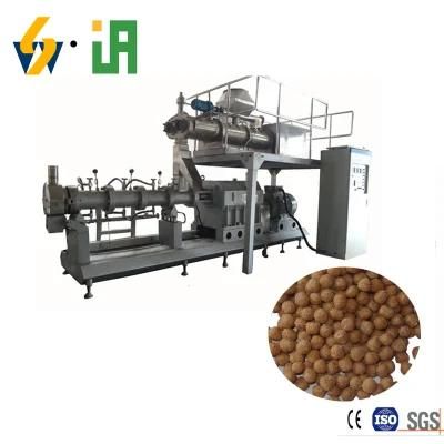 Automatic Fish Food /Feed Twin Screw Extruder Machine Processing Line
