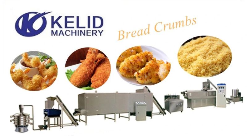 Frying Coated Panko Bread Crumb Manufacturing Processing Plant