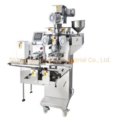 Automatic Snack/Pasta Encrusting and Forming Machine Making Chocolate Filled Soft Biscuit ...