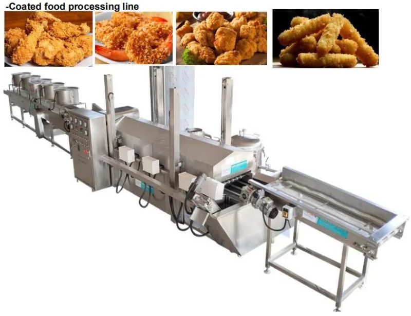 Electric Cashew Nuts Batch Fryer Green Peas Frying Machine