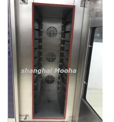 Commercial Dough Bread Baking Bakery Equipment Steam Convection Oven 12 Pans Hot Air ...