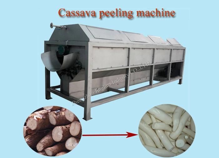 New Condition Cassava Flour Peeler Machinery Good Effect Flour Peelering Equipment