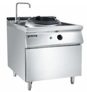 Kitchen Appliance Gas Wok Range with Cabinet