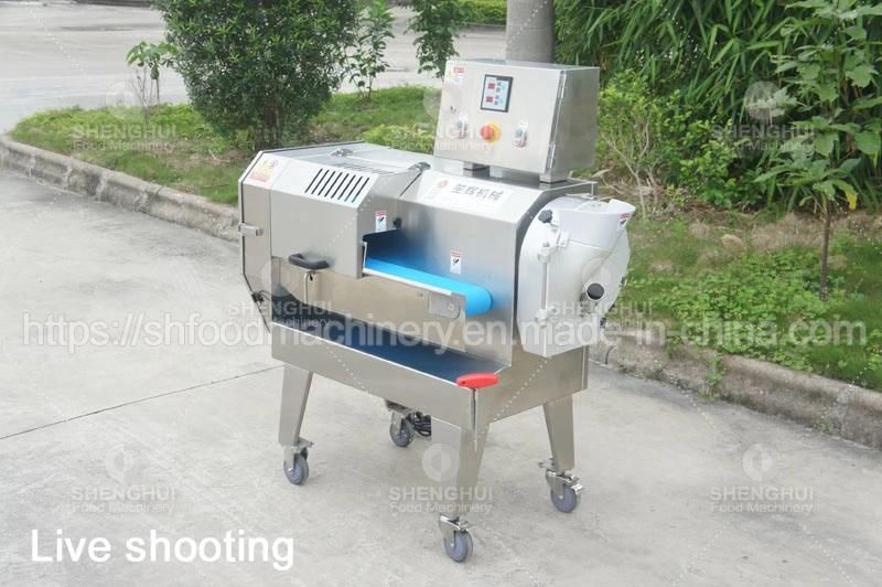 Multifunction Inverter Controlled Potato Carrot Cutter Vegetable Cutting Machine Sh-118