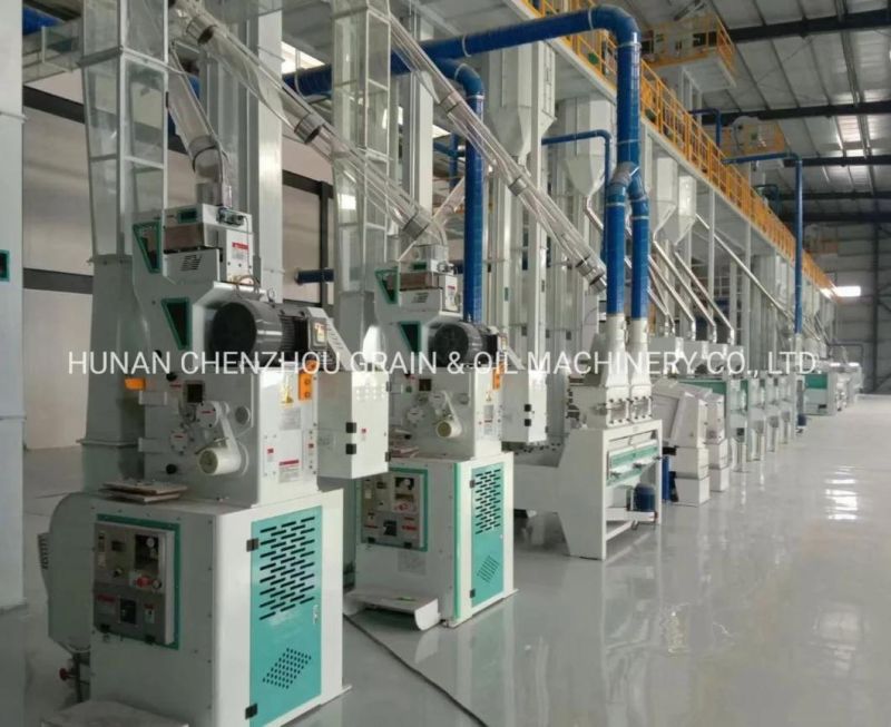 Clj Efficient 50-300 Tons Per Hour Complete Rice Milling Machine Turnkey Auto Rice Mill Plant