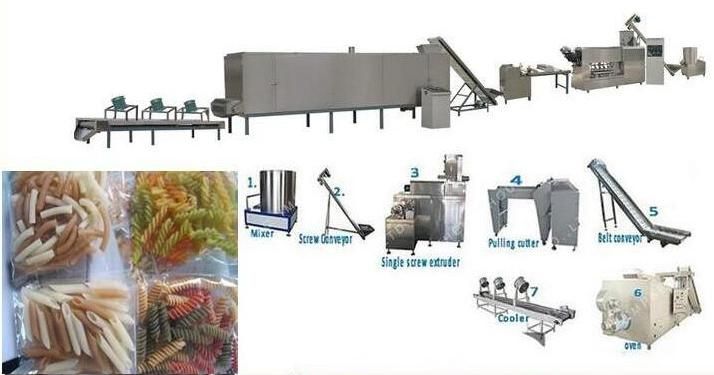 Commericial Automatic Pasta Macaroni Machinery Pasta Machine
