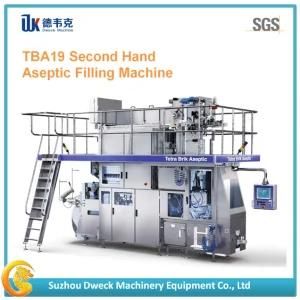 Used Machine for Sale Tba19 200ml Slim Liquid Filling Machine Aseptic Dairies and ...