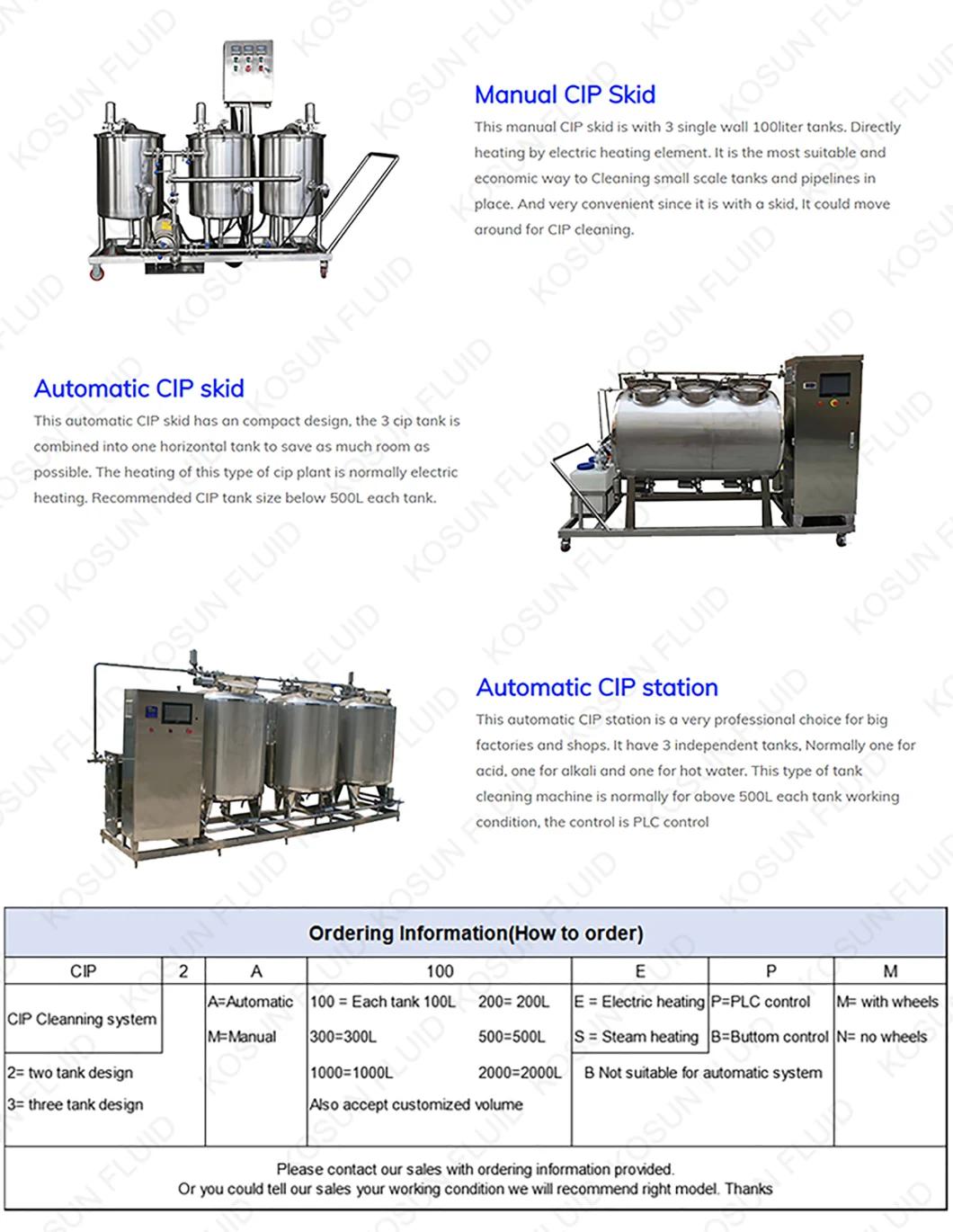 CIP / Machine Cleaning System / Skid