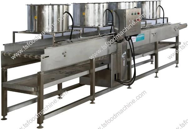 Vegetable Cooling Machine Air Knife Drying Machine