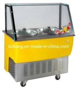 Ice Cream Frying Making Machine