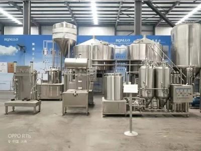 Food Grade Stainless Steel Beer Brewery Equipment with Dimple Jacket