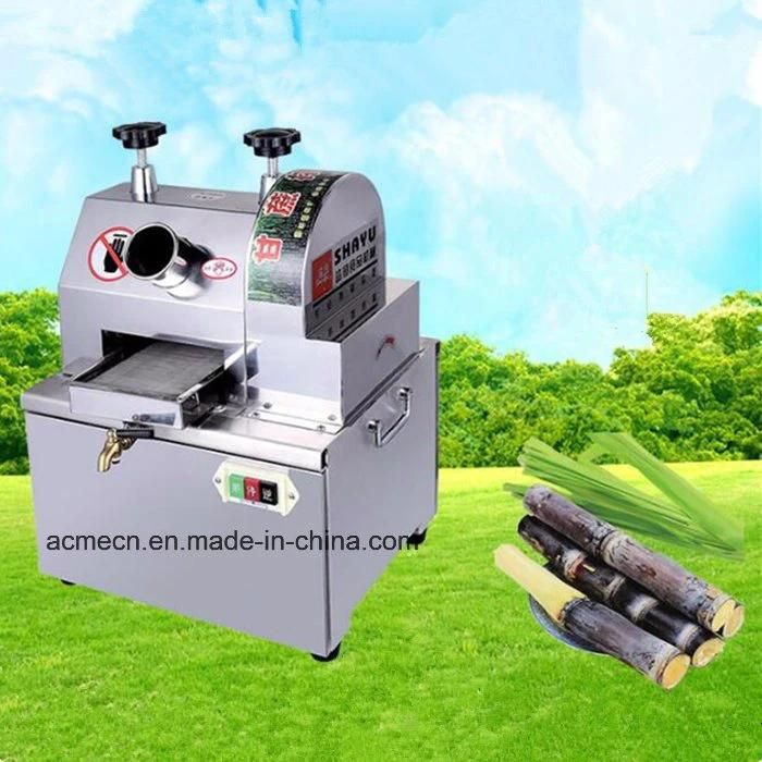 220V Voltage and New Condition Sugarcane Juice Electric Sugar Cane Juicer Machine