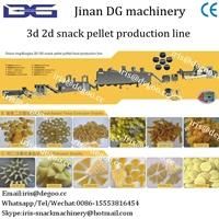 3D 2D Snack Pellet Production Line From Jinan Dg Machinery Company