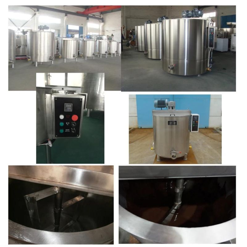 Hot Sale Commercial Small Capacity Chocolate Storage Tank, Chocolate Holding Tank