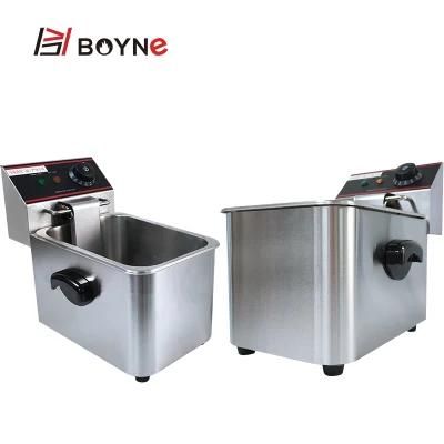 4L Electric Single Tank Open Fryer for Commercial