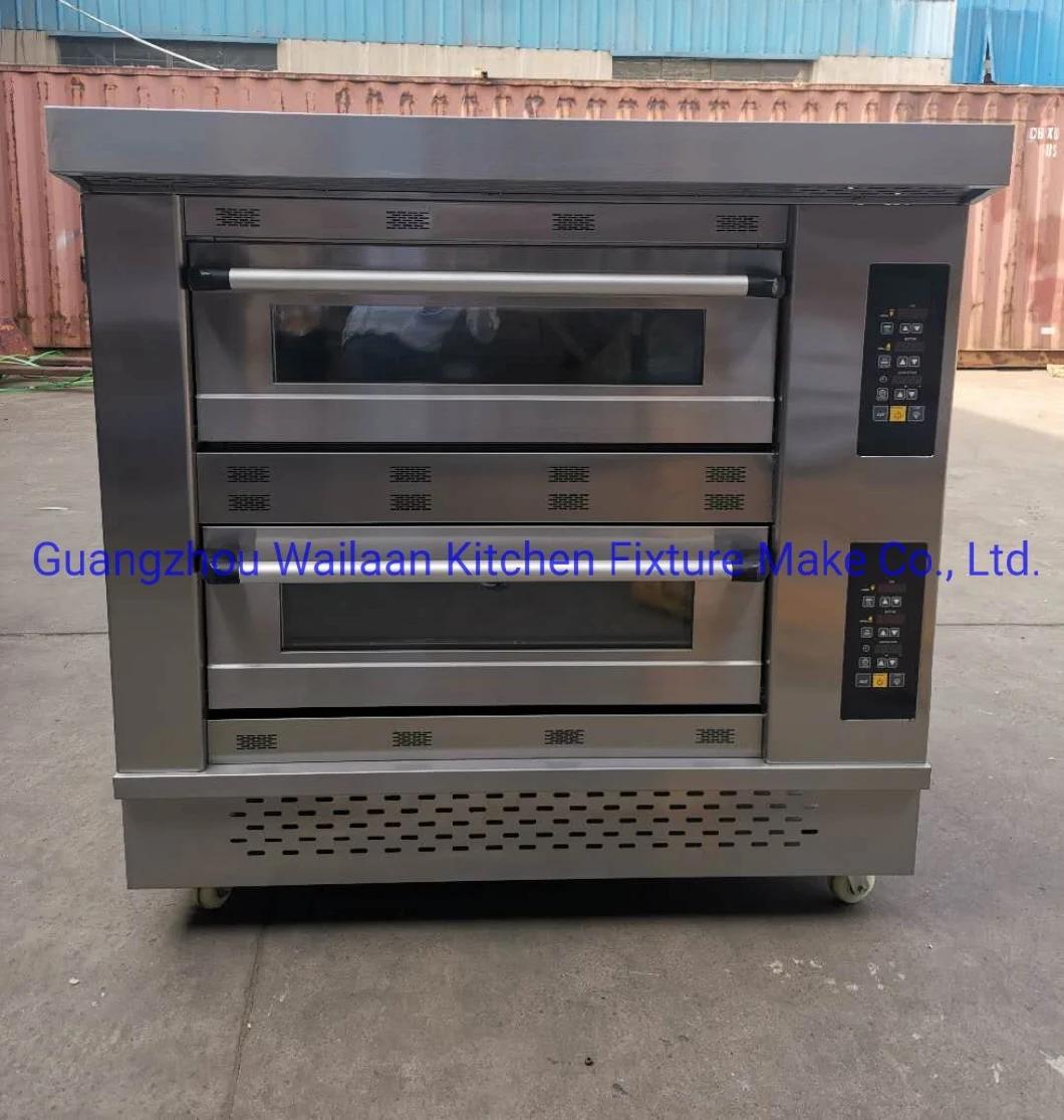 Luxury Commercial Oven Electric Gas Fired Deck Oven