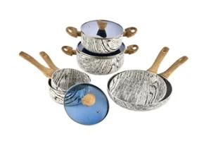 Pressed Aluminium Silk-Screen Printedcookware