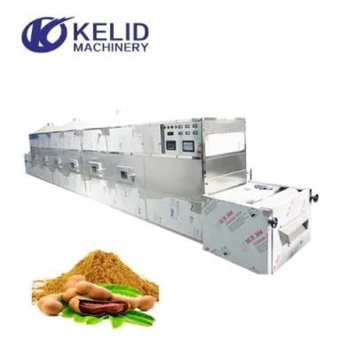 Automatic Continuous Microwave Tamarind Seeds Power Drying and Sterilizing Machine