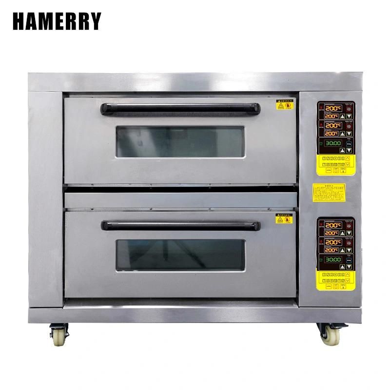 China Manufactured Electric Kitchen Oven Commercial Use Toaster Double Plates Each Layer