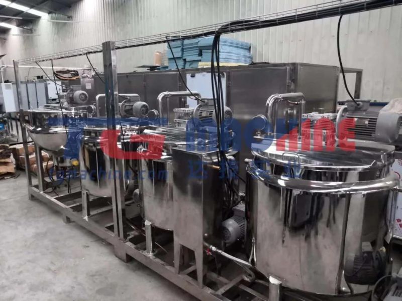 Shanghai Infused Gummy Jelly Candy Depositing Vitamin Sugar Free Candy Making Machine