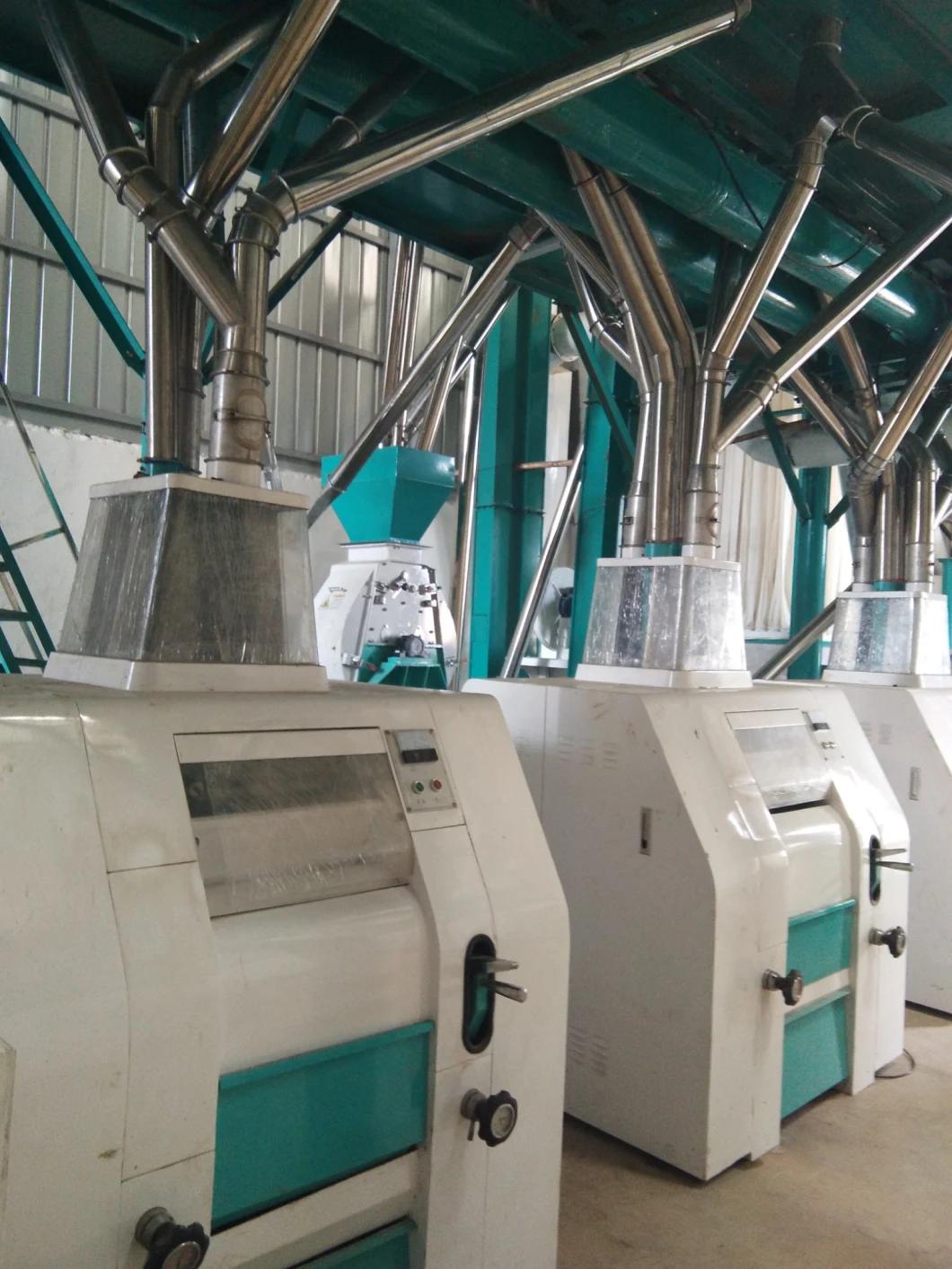 50t/24h Automatic Maize Milling Machine