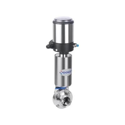 3A Sanitary Stainless Steel Bfv Valve with Positioner