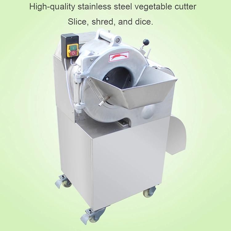 Commercial Carrot Onion Cube Cutting Machine Automatic Stainless Steel Fruit and Vegetable Slicer Dicer