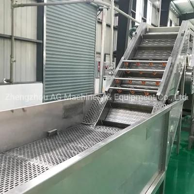 Factory Suppliers Automatic Fruit Vegetable Bubbles Washing Equipment