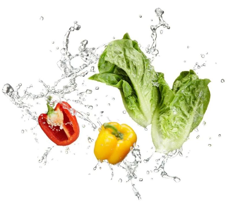 High Capacity Vegetable Fruit Air Bubble Washing Machinery