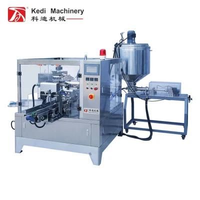 Milk/Syrup Rotary Packing Machine for Liquid