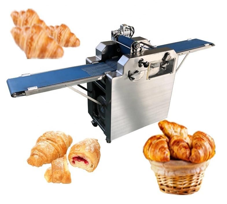 Baking Equipment Food Grade Pastry Sheeter Roller Croissant Dough Roller Machine