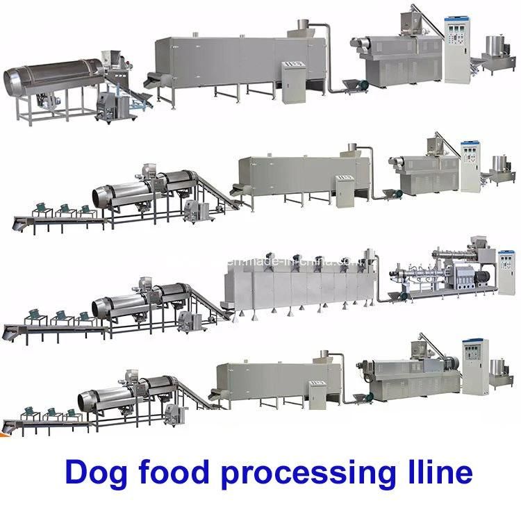 Dry Type Dog/Cat/Fish Food Machinery/Pet Food Making Line