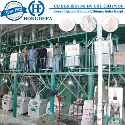 2021 Overseas Service 10-200tpd Wheat Flour Milling Machine Plant