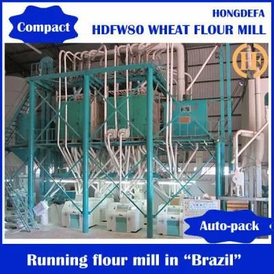 Running Wheat Flour Milling Line in Factory Now