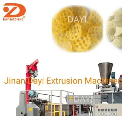 High Efficiency Twin Screw Extruder 3D Pellet Snacks Food Making Machine
