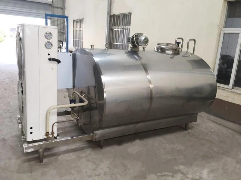 Stainless Steel Capacity Design Millk Cooling Chilling Tank Factory