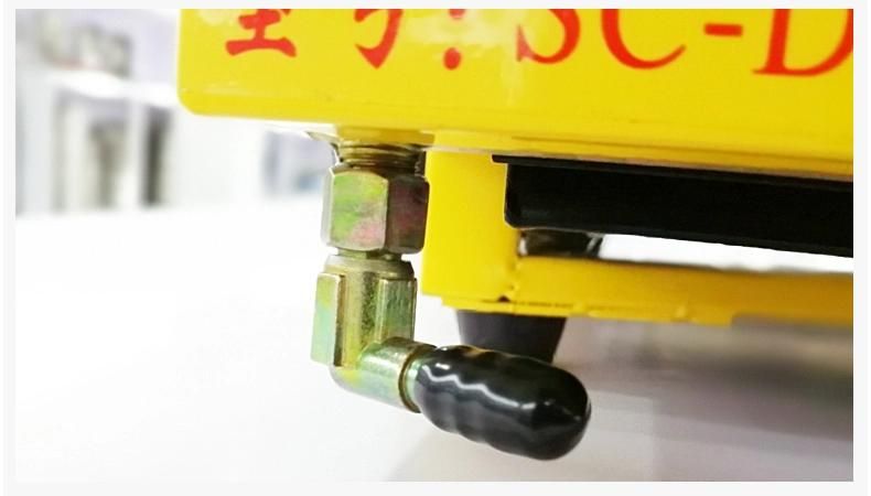 Three Head Ajustable Yellow Coated Gas Environmental BBQ Grill 3 Burner