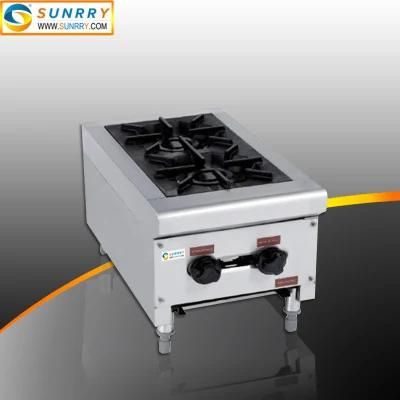 2019 Hot Sale Commercial Equipment Table Top 2 Burner Gas Burner
