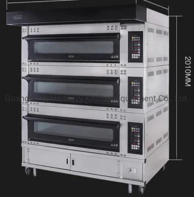 Convection Bakery Oven Electric Microwave Good Price Big Volume Four Wheels