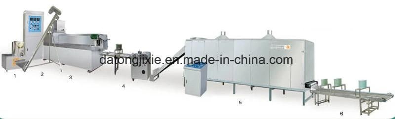 High Capacity Vegetable Protein Meat Analog Soya Nugget Machine